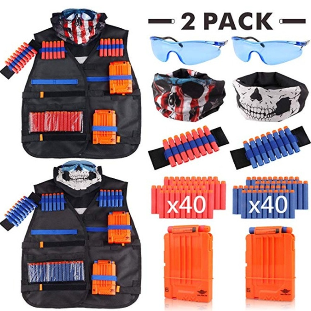Kids Outdoor Yard Games - Children Kids Tactical Outdoor Vest Holder
