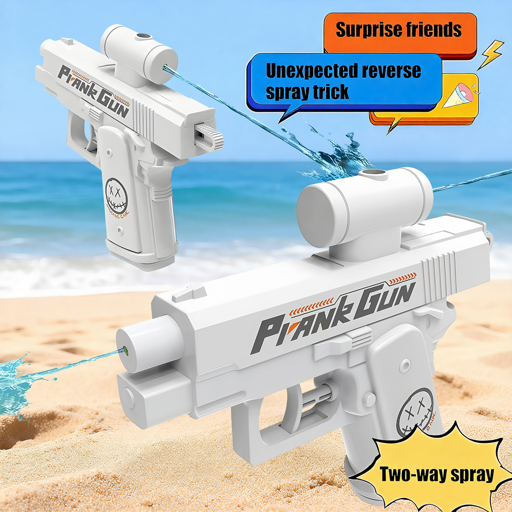 Kids Outdoor Yard Games - 2-Way Water Gun Prank Water Blaster