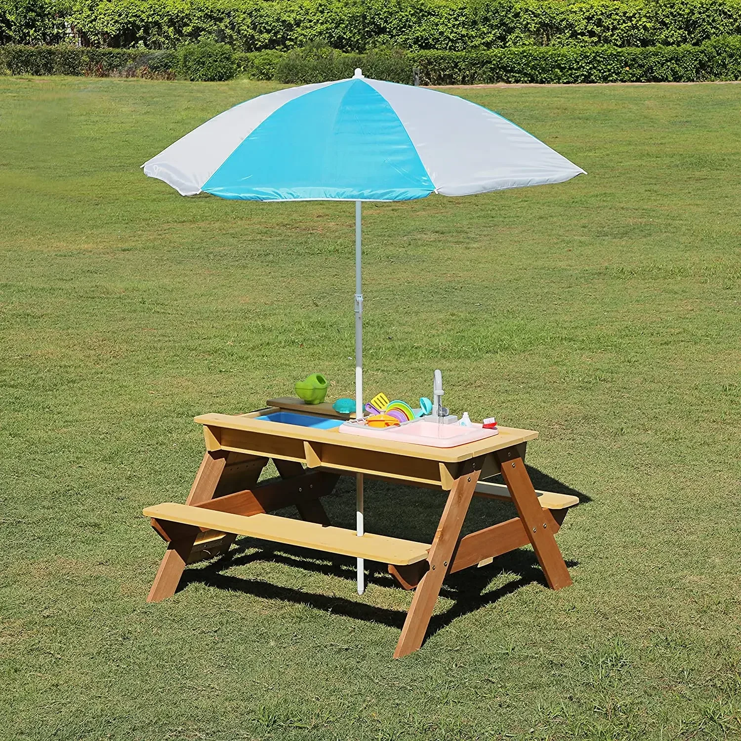 #Kids Picnic Table Outdoor Pat - Kids Outdoor Dining Table avis et prix