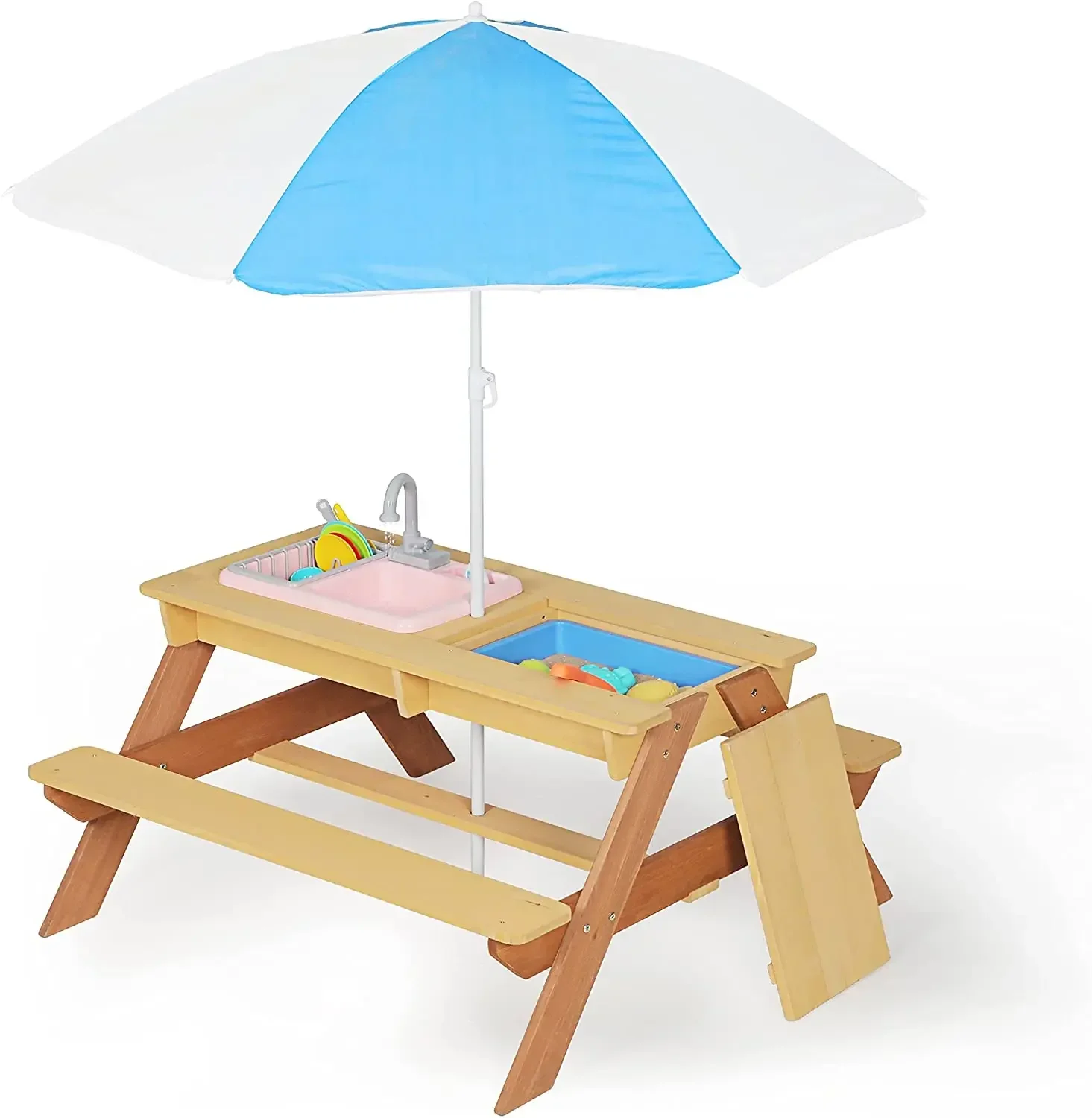 #Kids Picnic Table Outdoor Pat - Kids Outdoor Dining Table avis et prix