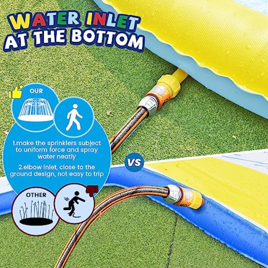 3 FT Large Splash Pad for Ages - Kids Outdoor Water Toys avis et prix