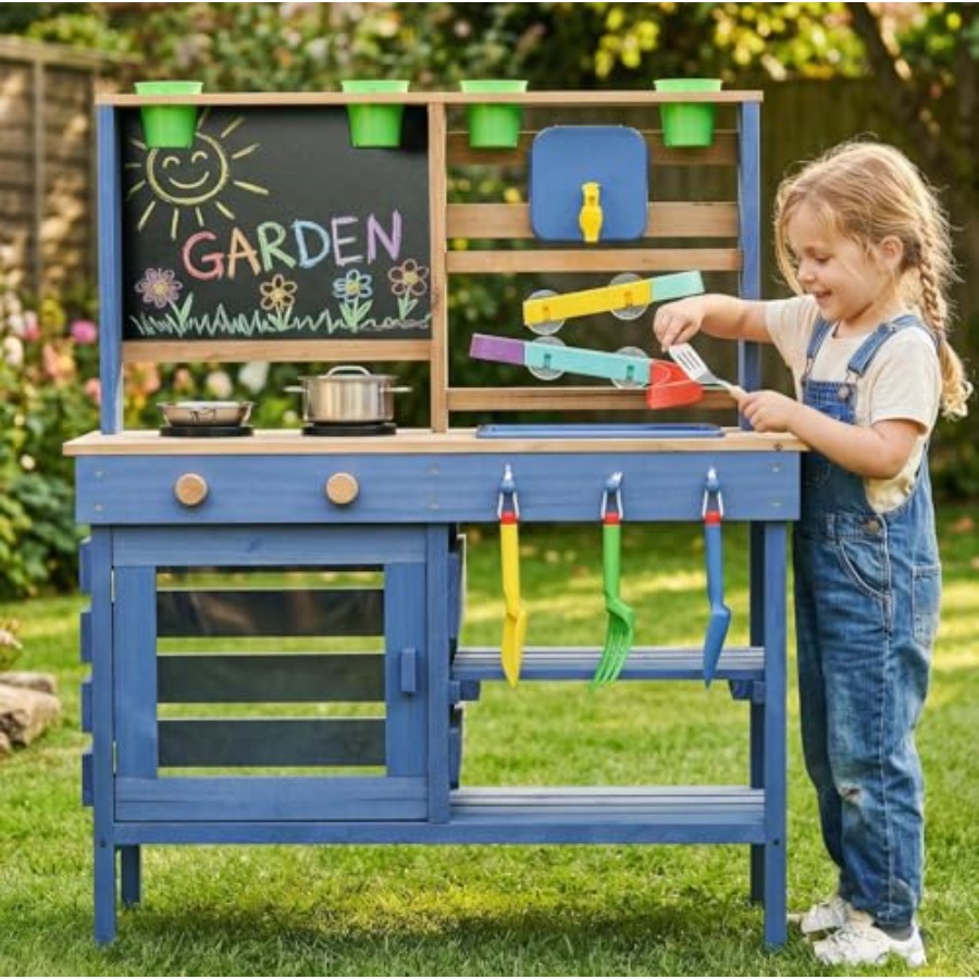 Outdoor mud kitchen for kids:  - Kids Outdoor Kitchen Set avis et prix