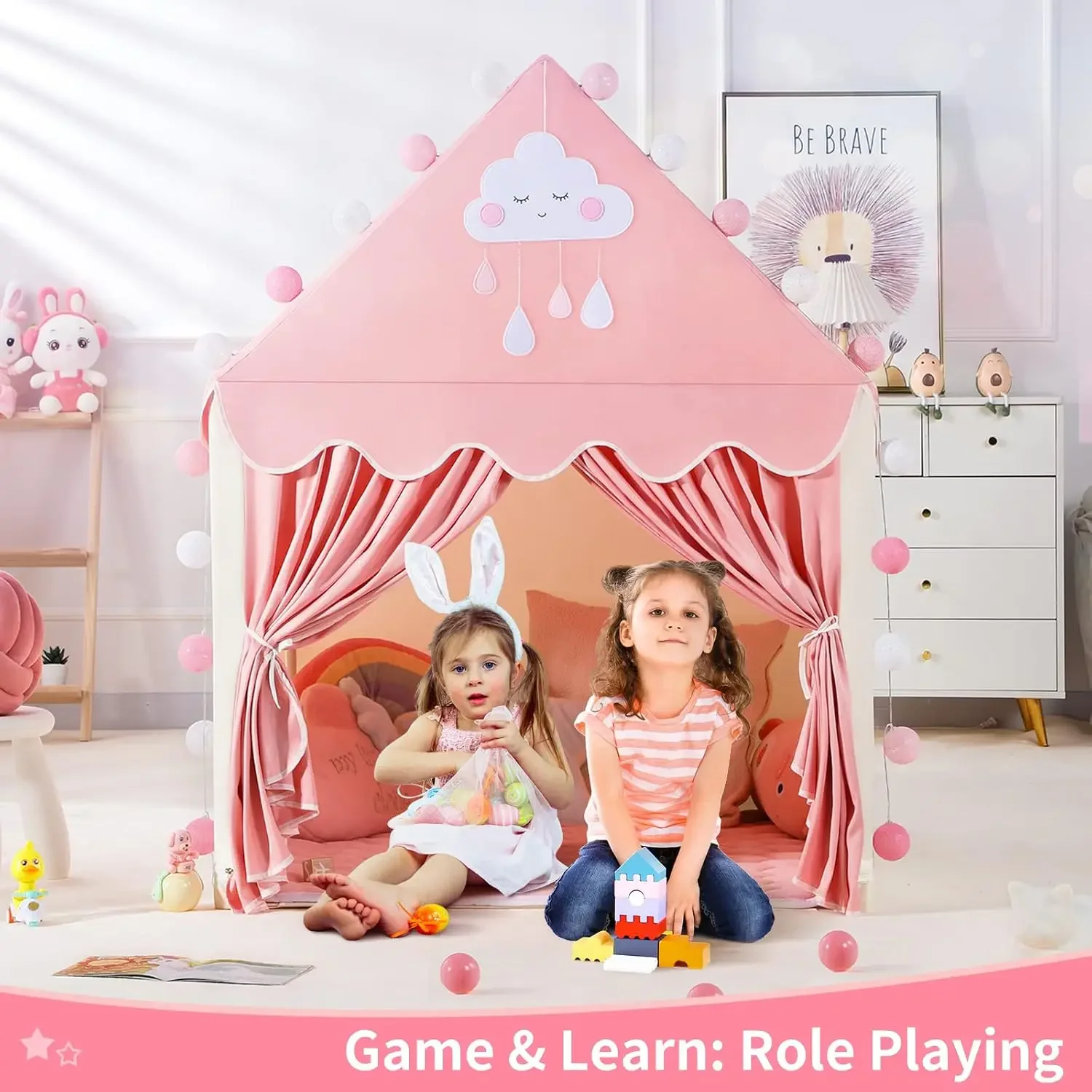 Children Play Tent Princess Ca - Kids Outdoor House Accessories avis et prix
