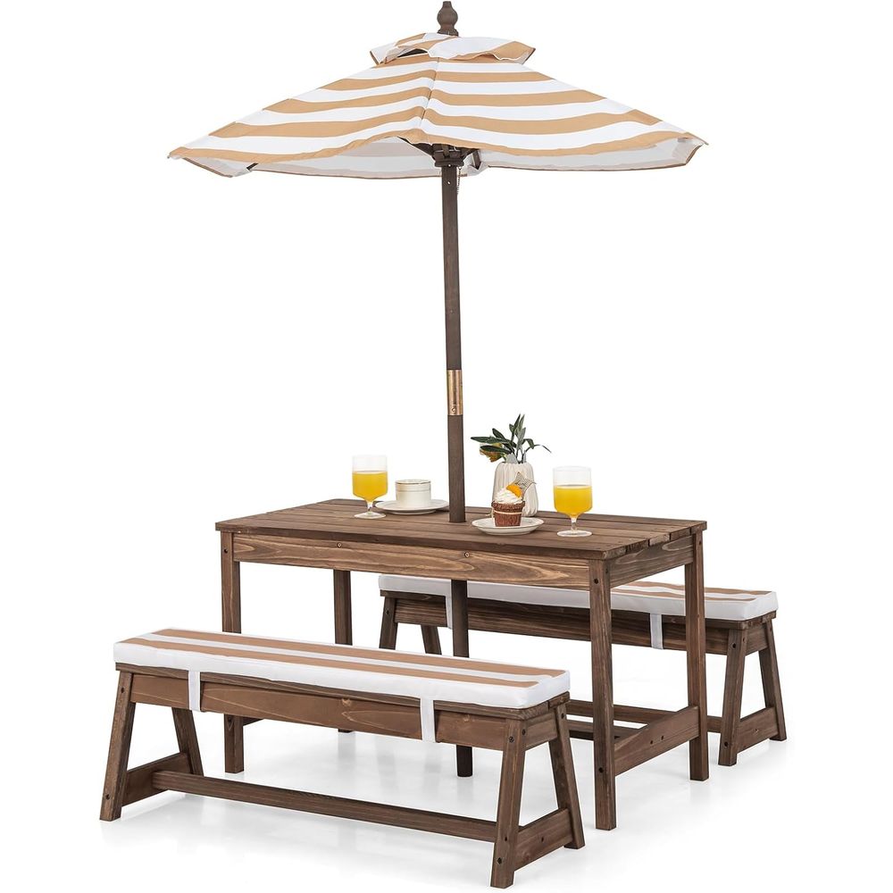 Kids Picnic Table, Outdoor Woo - Kids Outdoor Wooden Table avis et prix