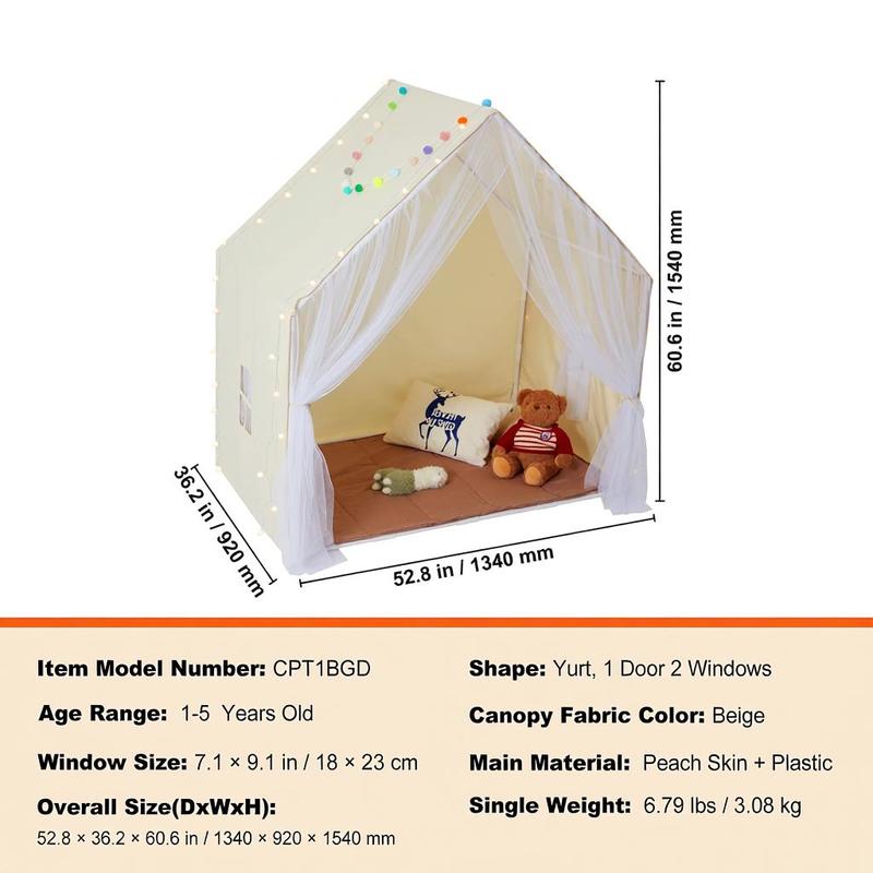 Kids Play Tent, Kids Tent for  - Kids Outdoor Yurt avis et prix