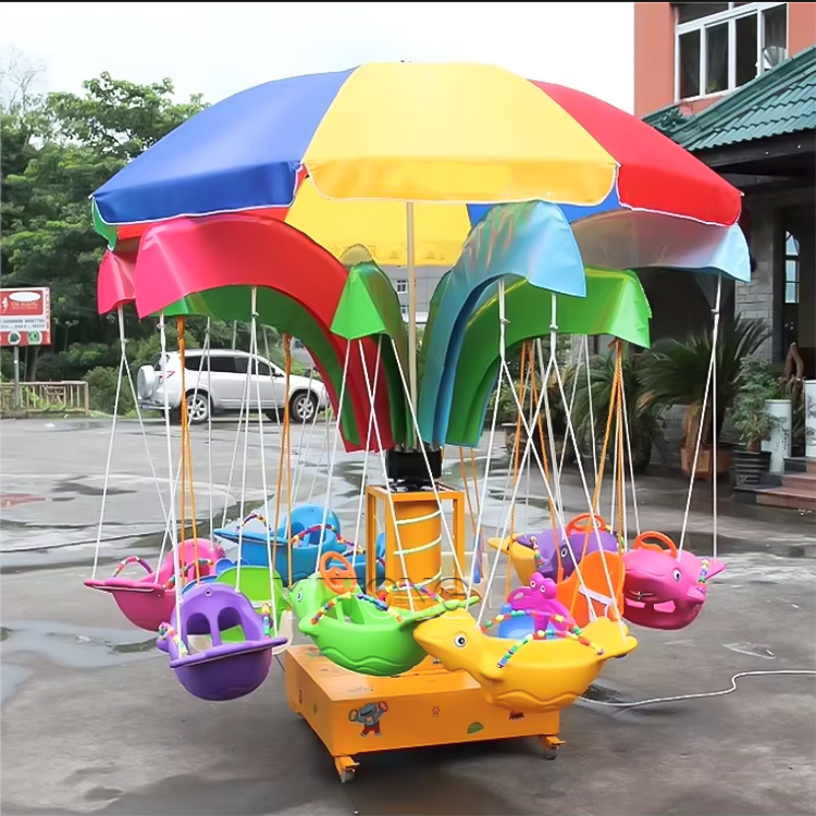 Mini Carousel Ride for Kids Ou - Kids Outdoor Swing avis et prix
