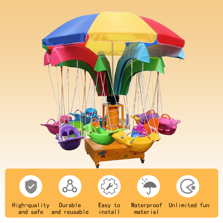 Mini Carousel Ride for Kids Ou - Kids Outdoor Swing avis et prix