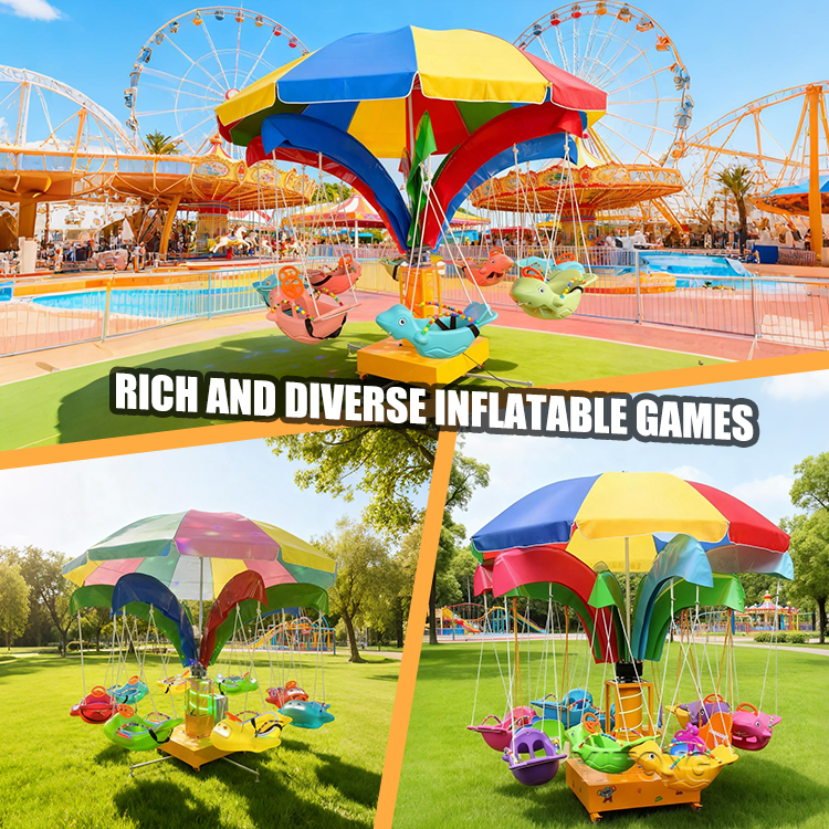 Mini Carousel Ride for Kids Ou - Kids Outdoor Swing avis et prix