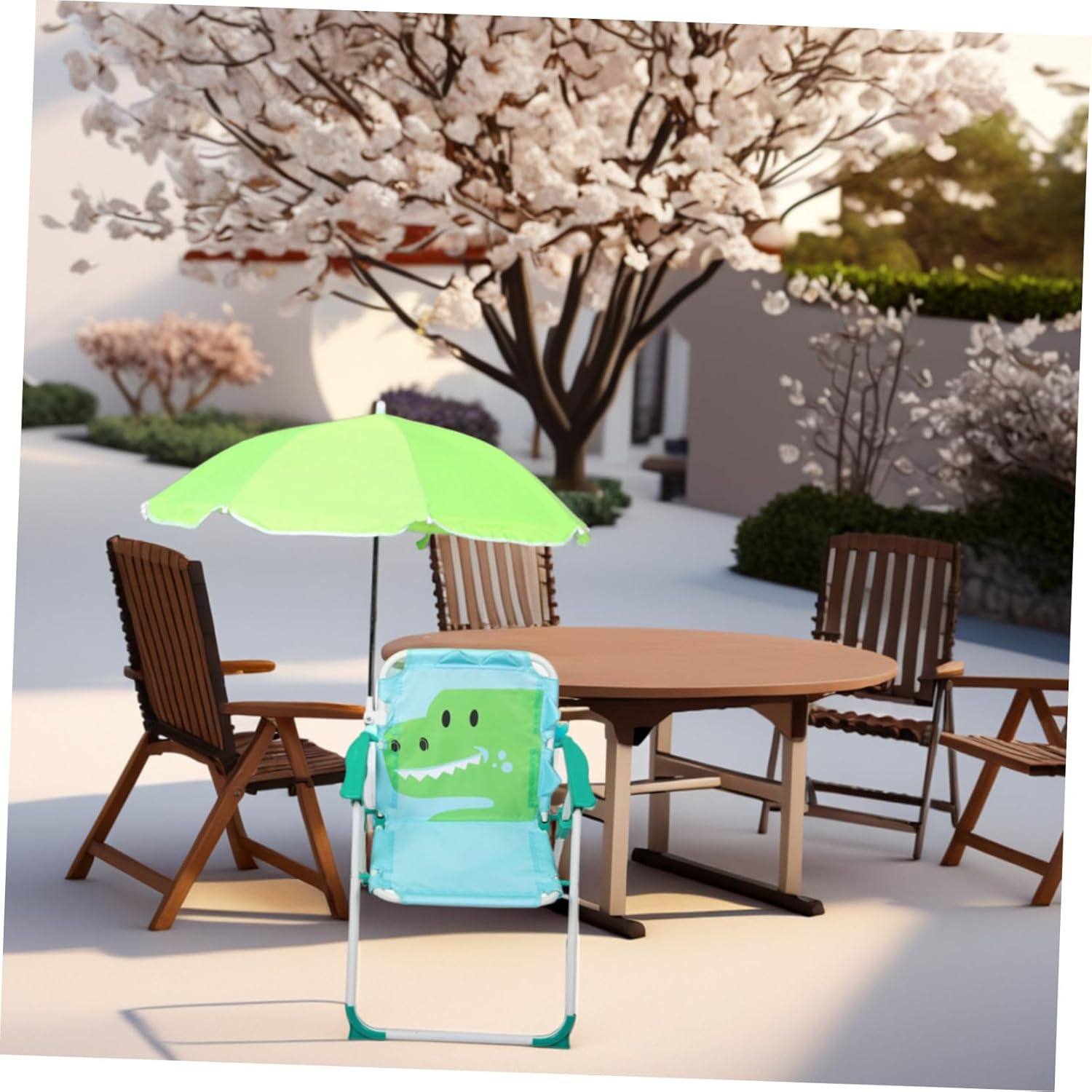 1 Set Folding Beach Chair with - Kids Outdoor Lawn Chair avis et prix