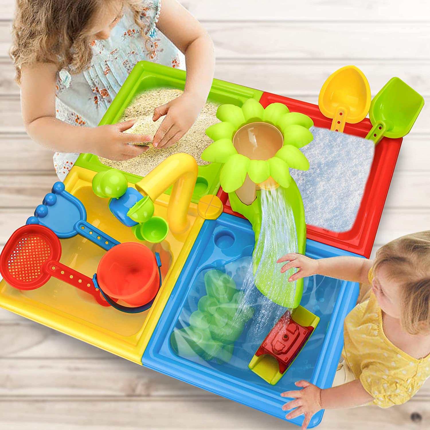 Beach Table Sand Play Toys Chi - Kids Outdoor Yard Games avis et prix