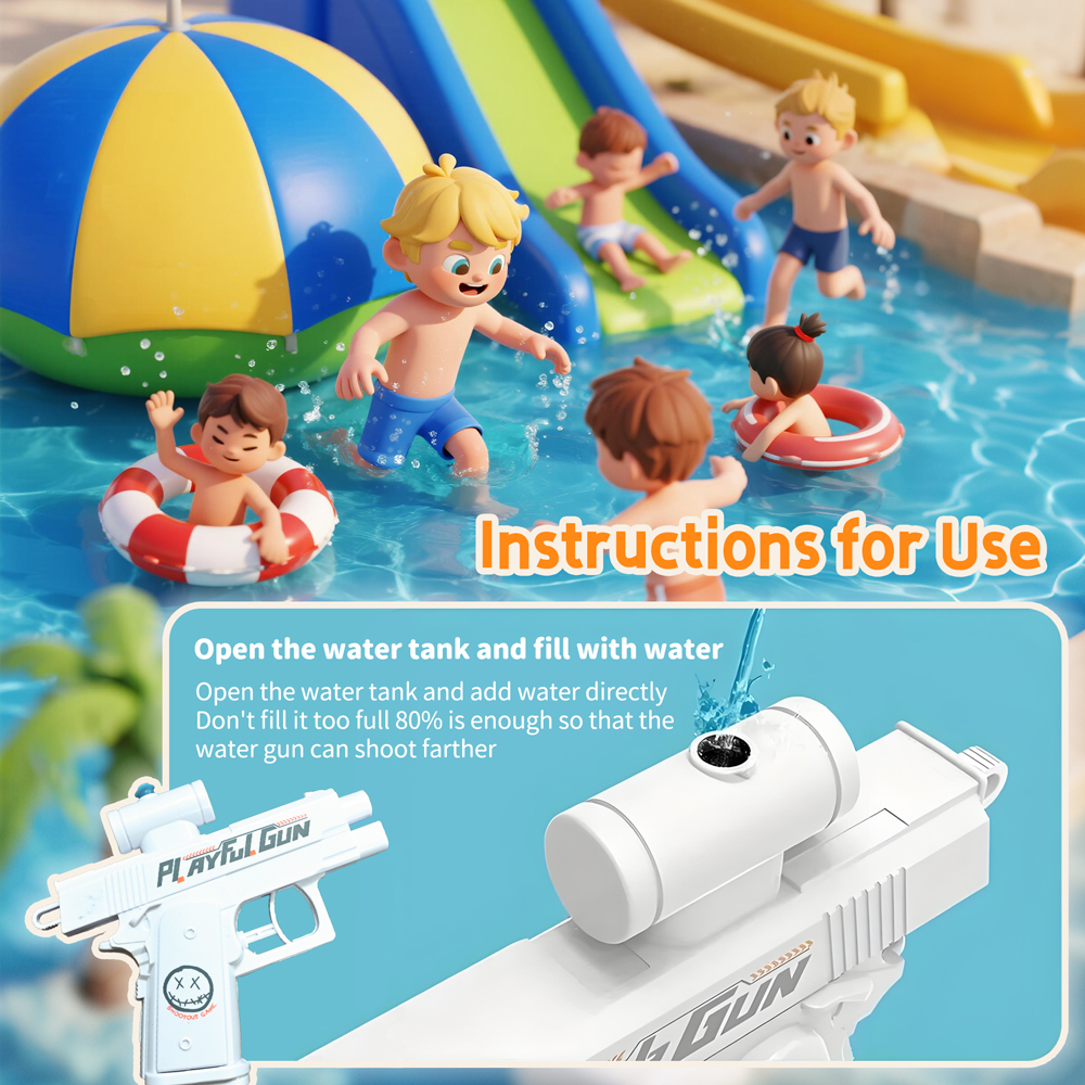 Summer Two-Way Water Gun Prank - Kids Outdoor Yard Games avis et prix
