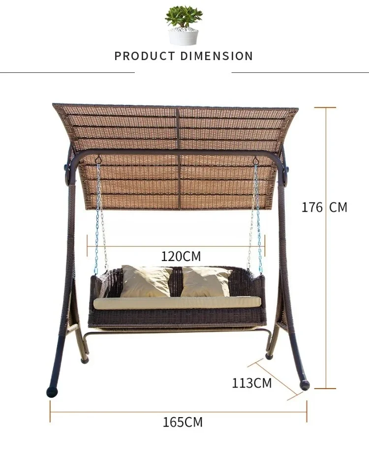 Hot sale2-Person Garden Rattan - Kids Outdoor Lawn Chair avis et prix