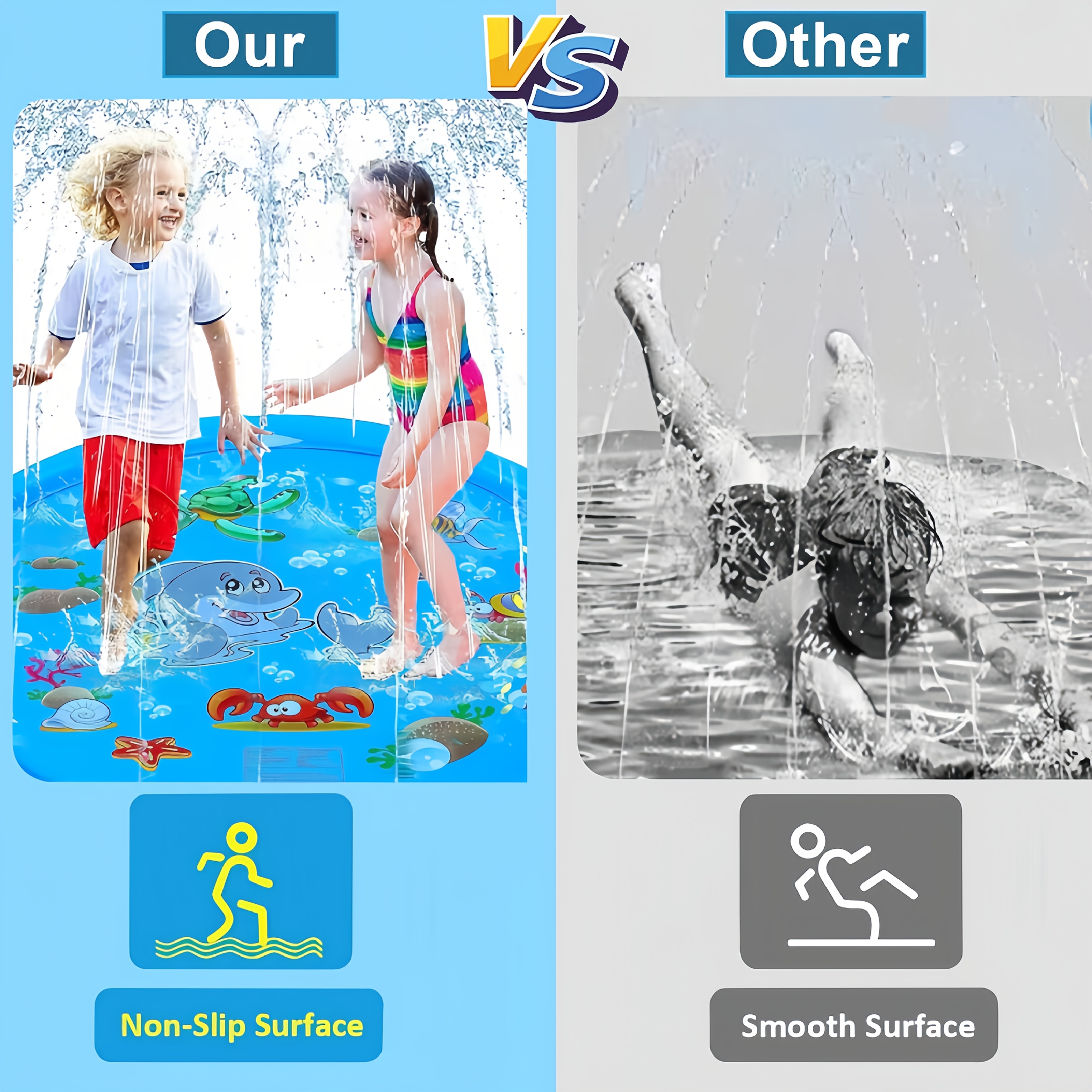 PVC Inflatable Splash Pad Spri - Kids Outdoor Water Toys avis et prix