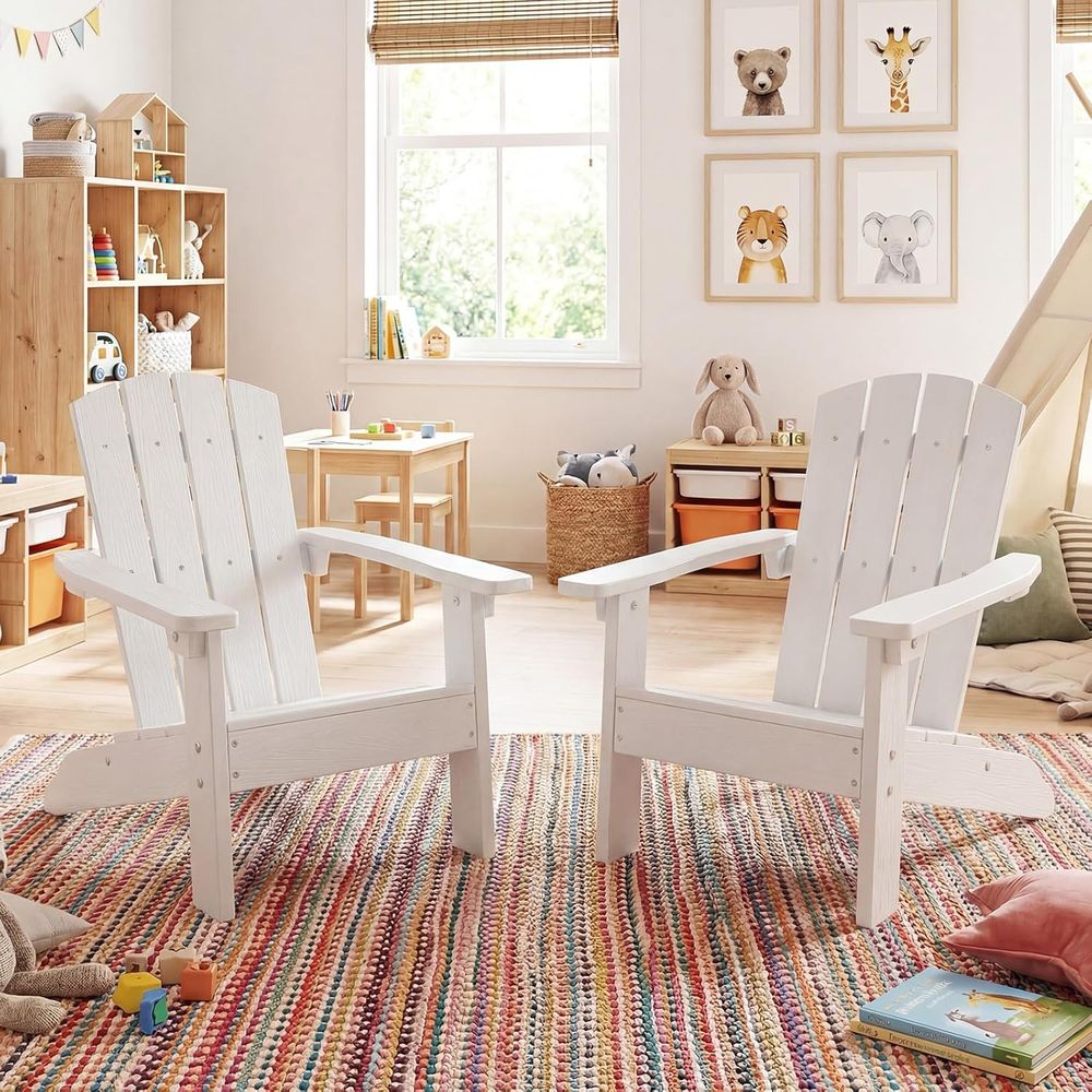 Kids Adirondack Chair, All-Wea - Kids Outdoor Lawn Chair avis et prix