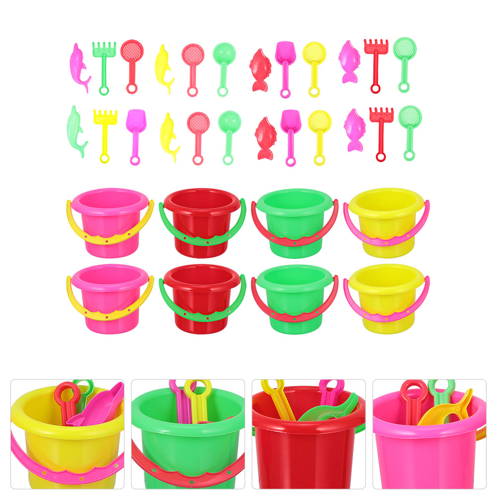 8 Sets Kids Sand Bucket Beach  - Kids Outdoor Water Toys avis et prix