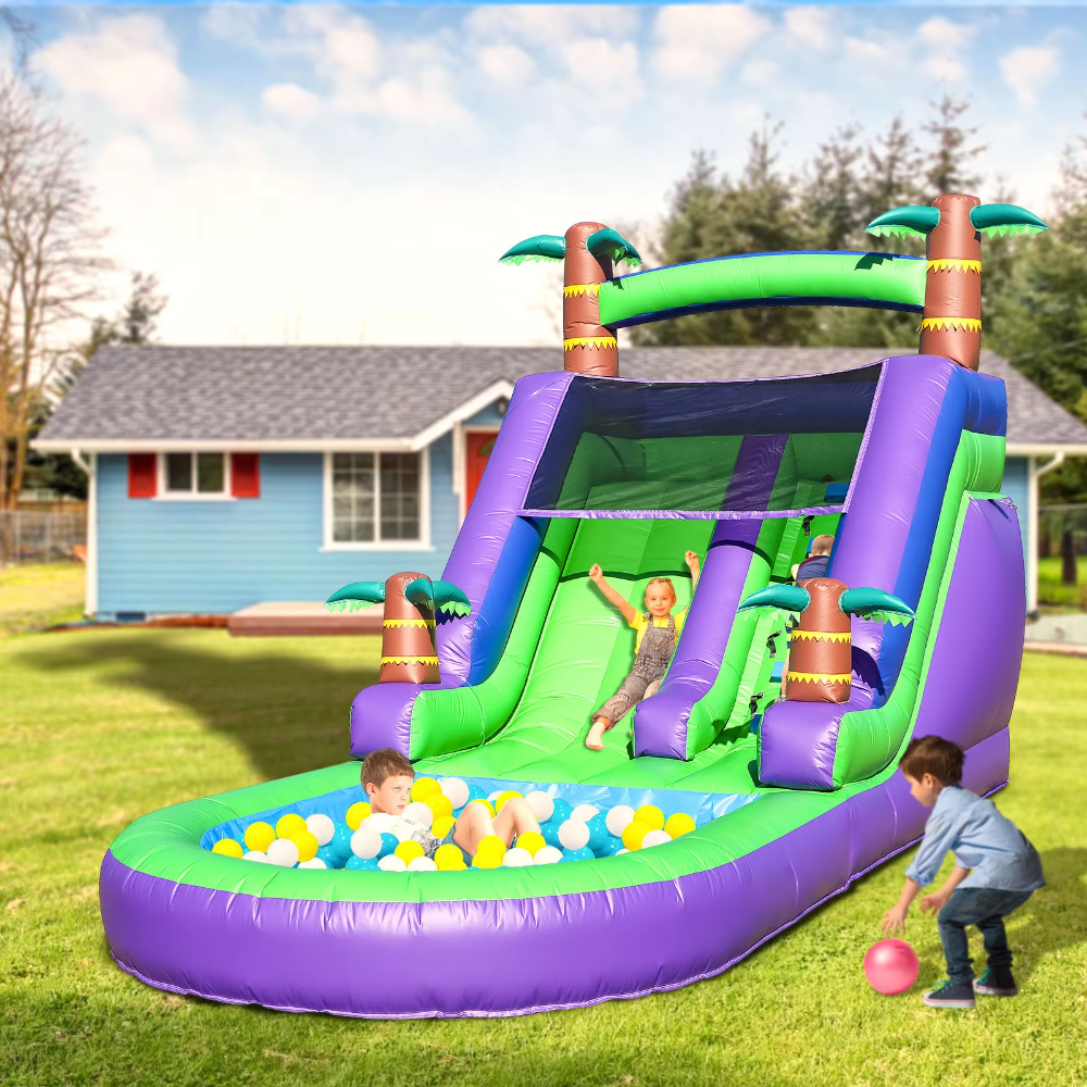 Palm Tree Theme Inflatable Wat - Kids Outdoor Zone avis et prix