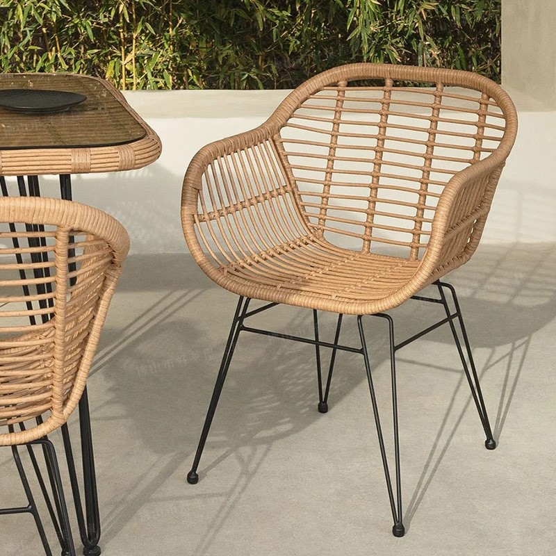 MOMO Ins Rattan Outdoor Balcon - Kids Outdoor Dining Table avis et prix