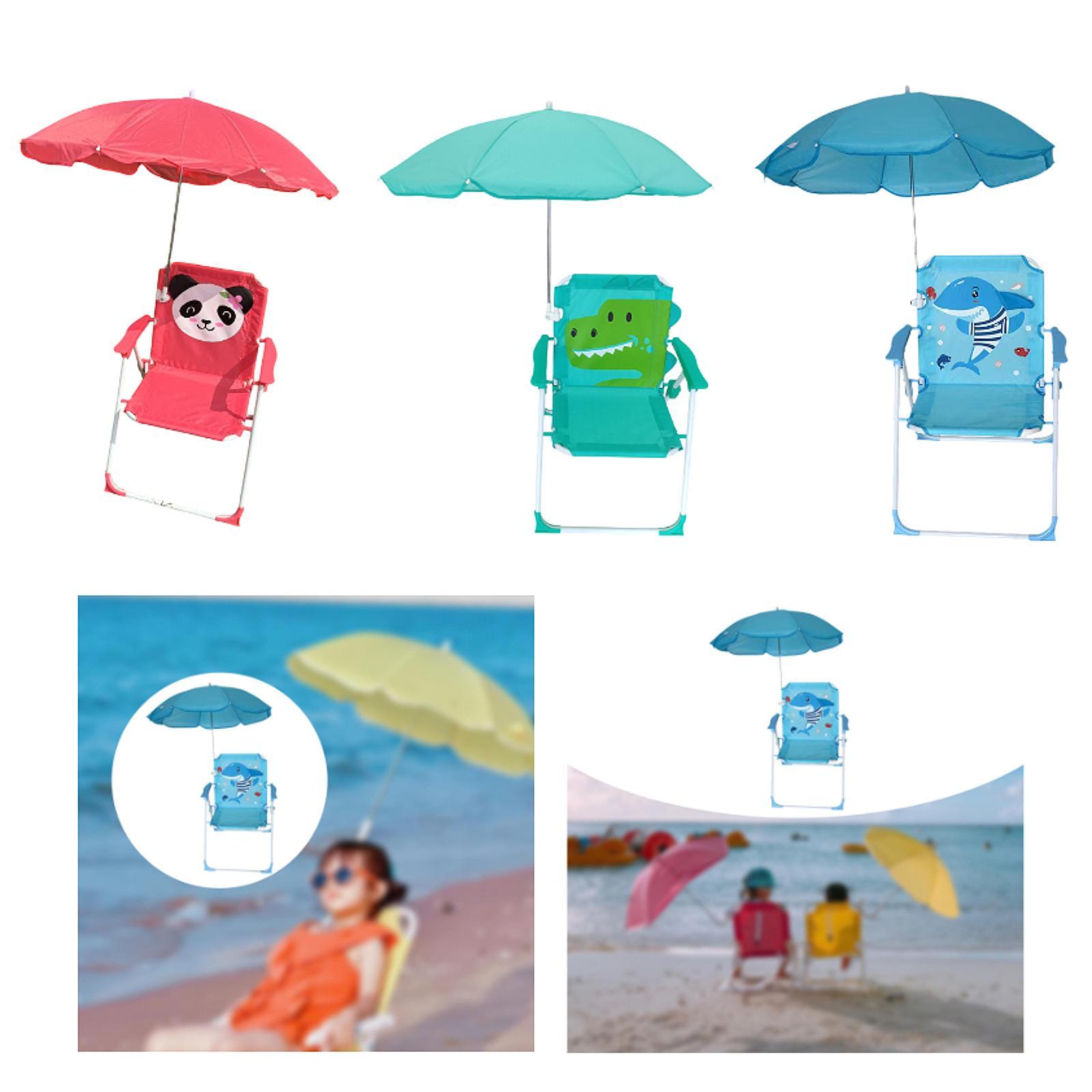 Kids Beach Chairs with Umbrell - Kids Outdoor Lawn Chair avis et prix