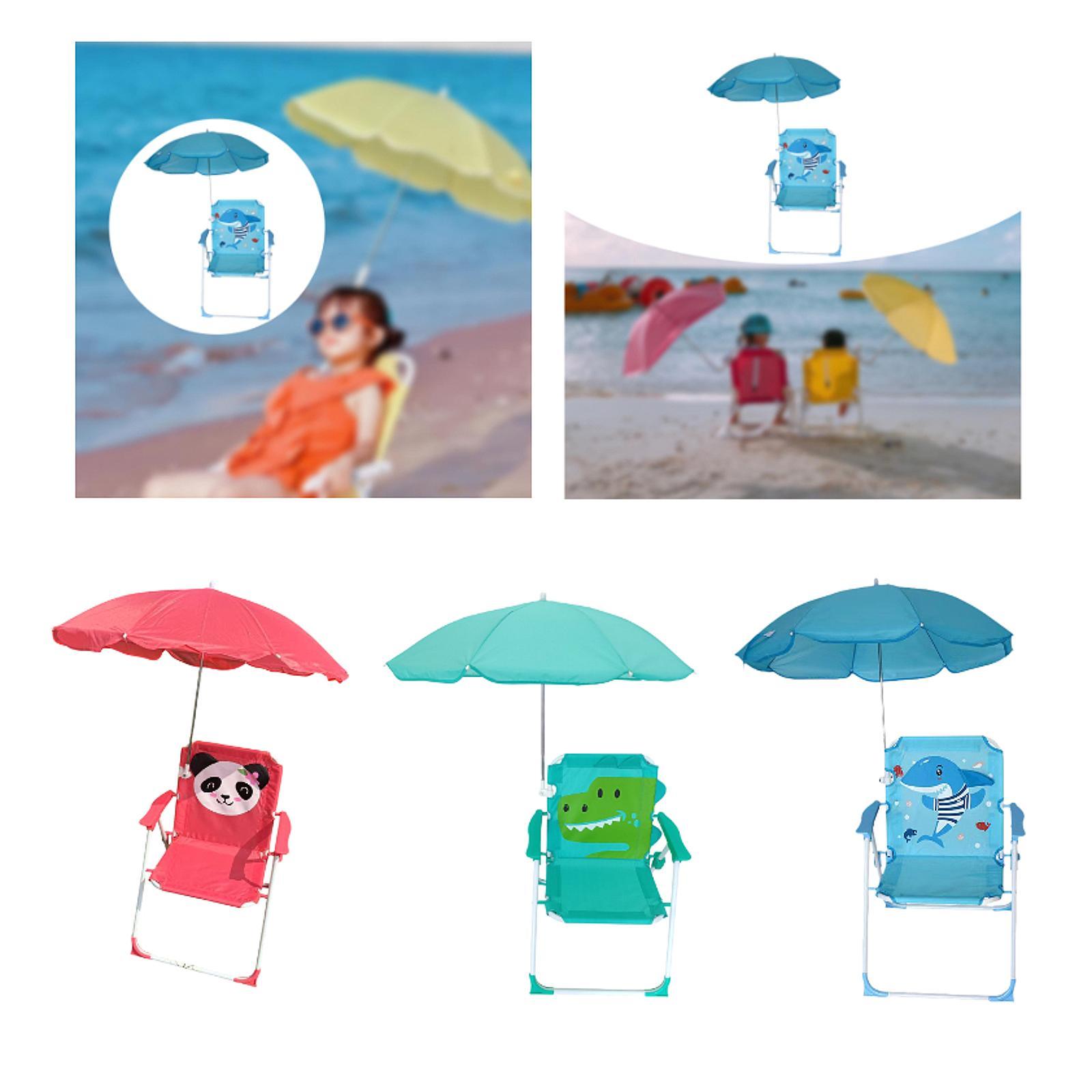 Kids Beach Chairs with Umbrell - Kids Outdoor Lawn Chair avis et prix