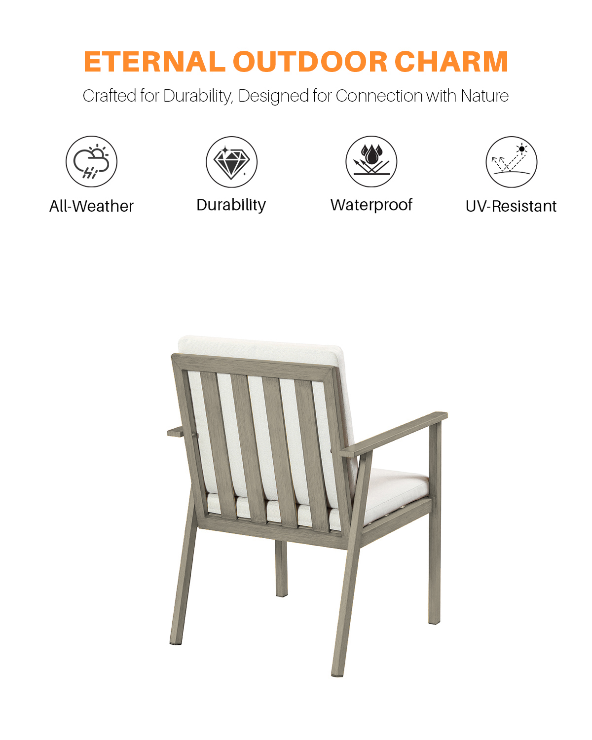SeeHill 9-Piece Patio Dining S - Kids Outdoor Dining Table avis et prix