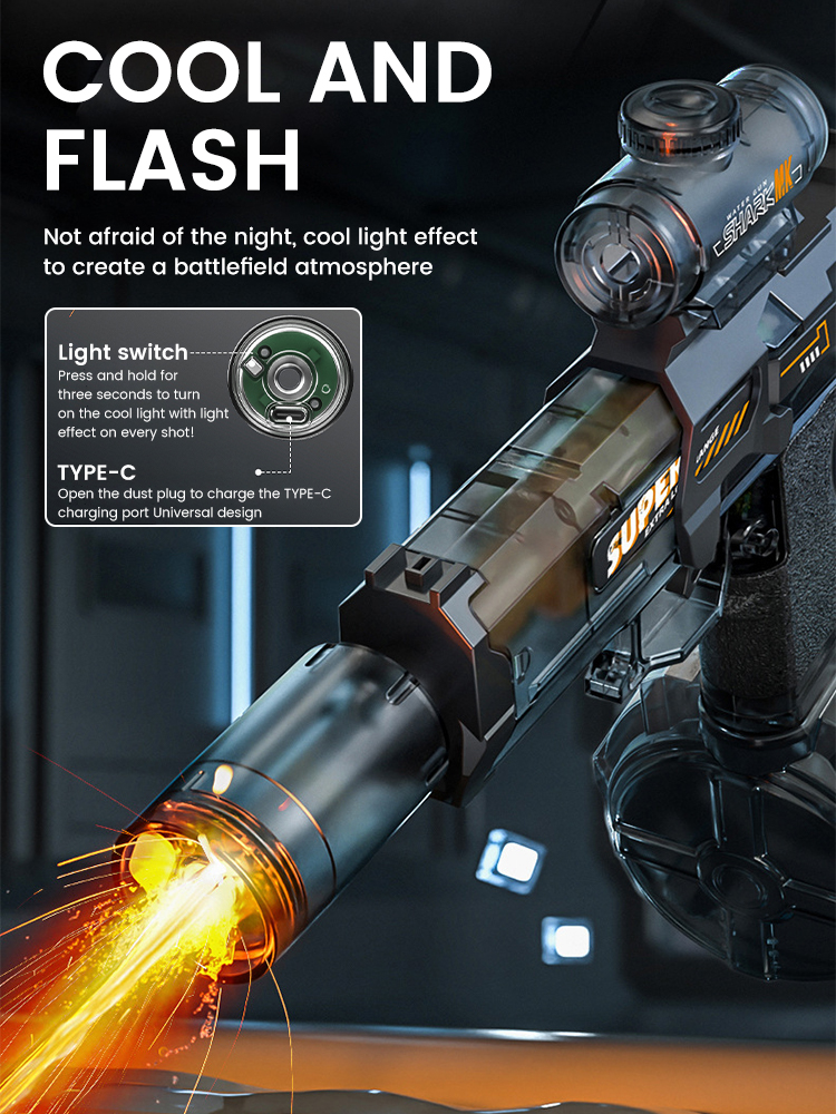 Electric Water Gun Children Si - Kids Outdoor Yard Games avis et prix
