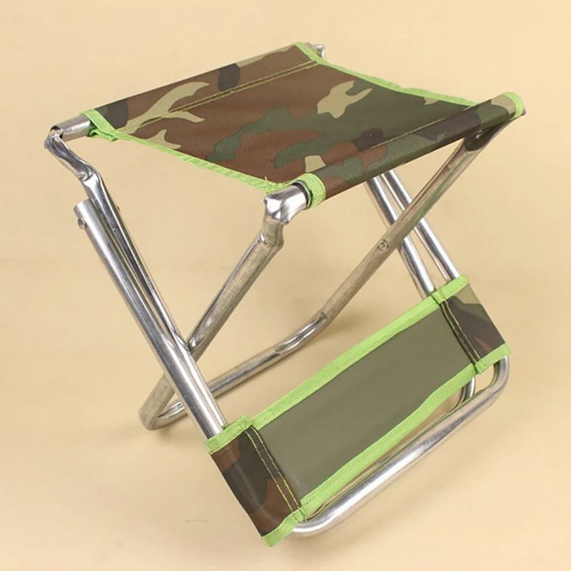 Camouflage Folding Stool with  - Kids Outdoor Lawn Chair avis et prix