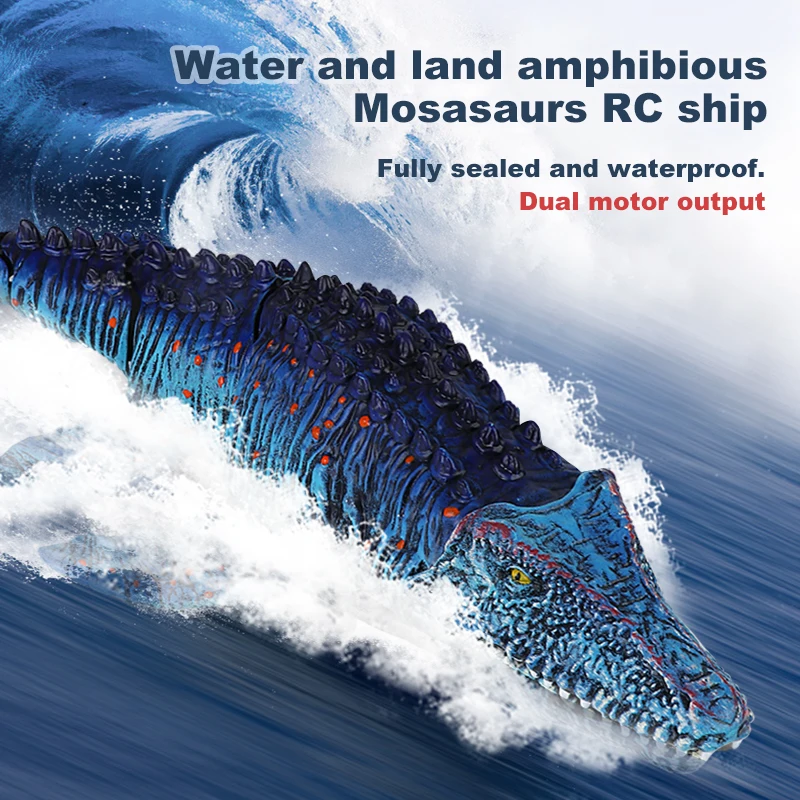 2.4G Simulation Mosasaurus RC  - Kids Outdoor Swing avis et prix