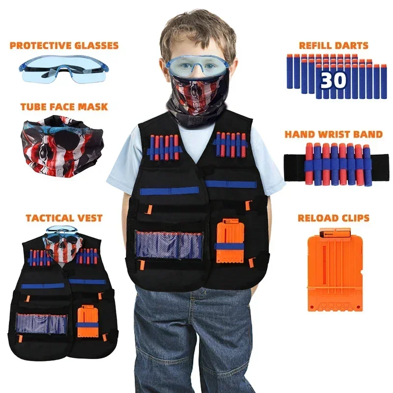 GBF Kids Tactical Vest Suit Ki - Kids Outdoor House Accessories avis et prix