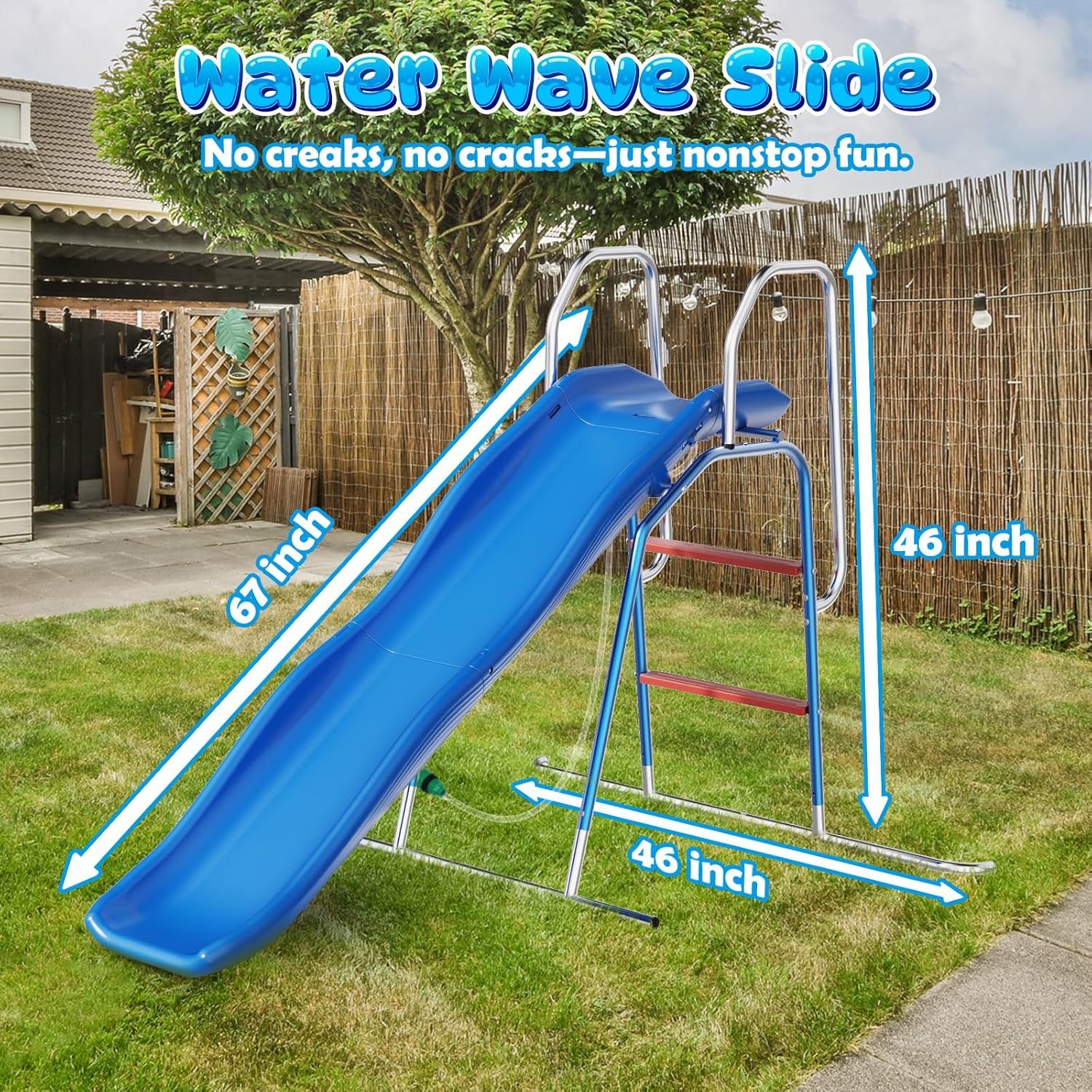 Water Slide for Kids Backyard, - Kids Outdoor Zone avis et prix