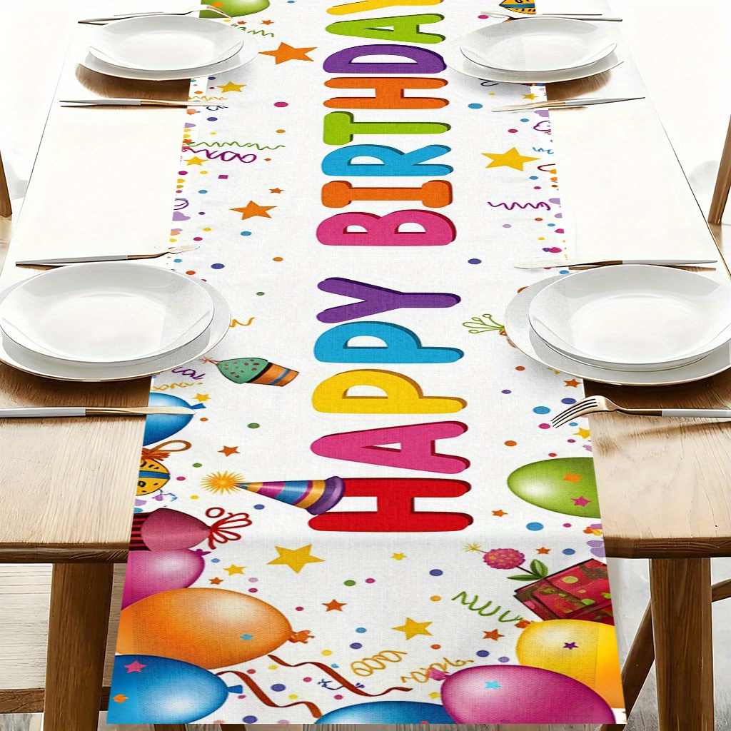 Birthday Celebration Poster Ta - Kids Outdoor Dining Table avis et prix