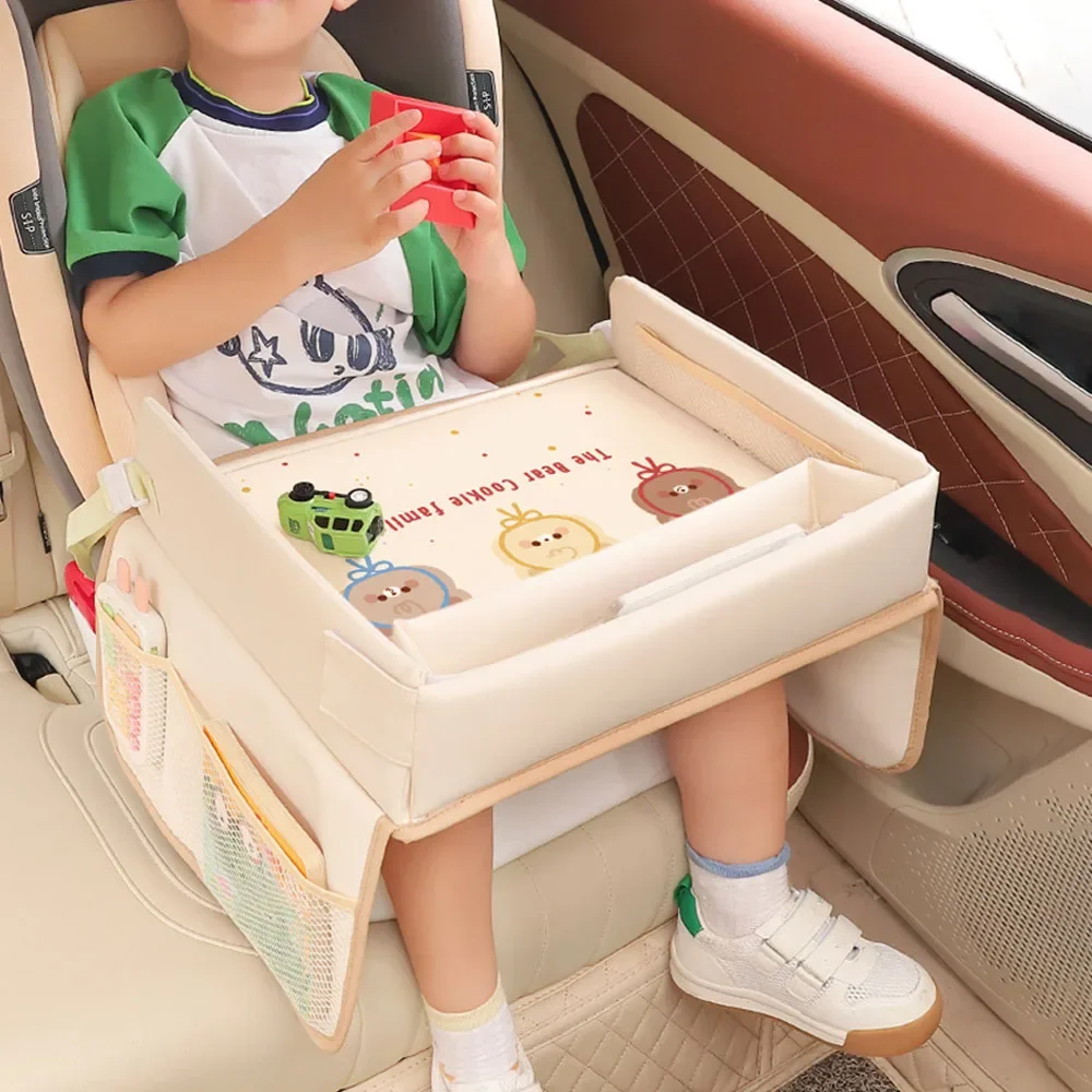 Foldable Car Seat Tray Cartoon - Kids Outdoor Dining Table avis et prix
