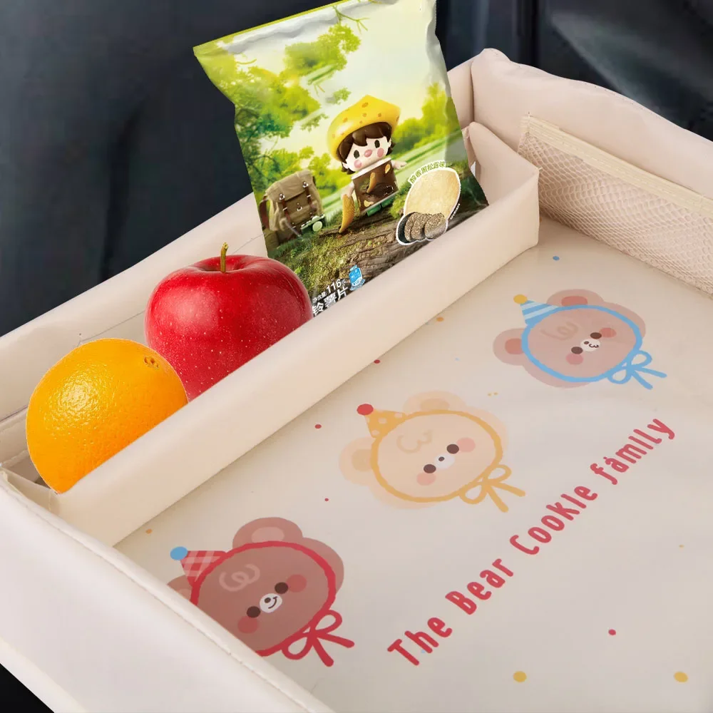 Foldable Car Seat Tray Cartoon - Kids Outdoor Dining Table avis et prix