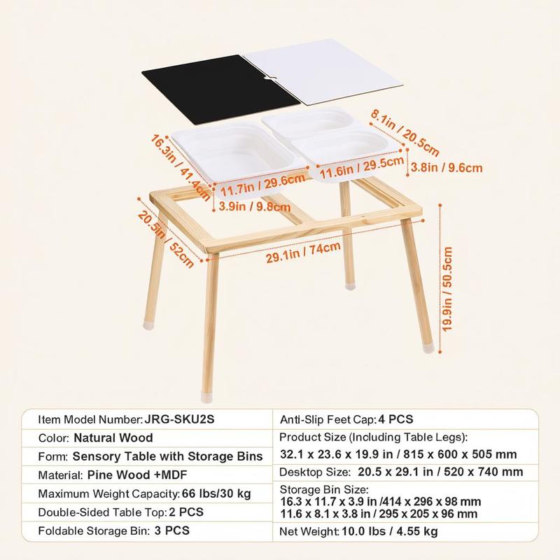 Sensory Table for Toddlers, Ki - Kids Outdoor Table avis et prix