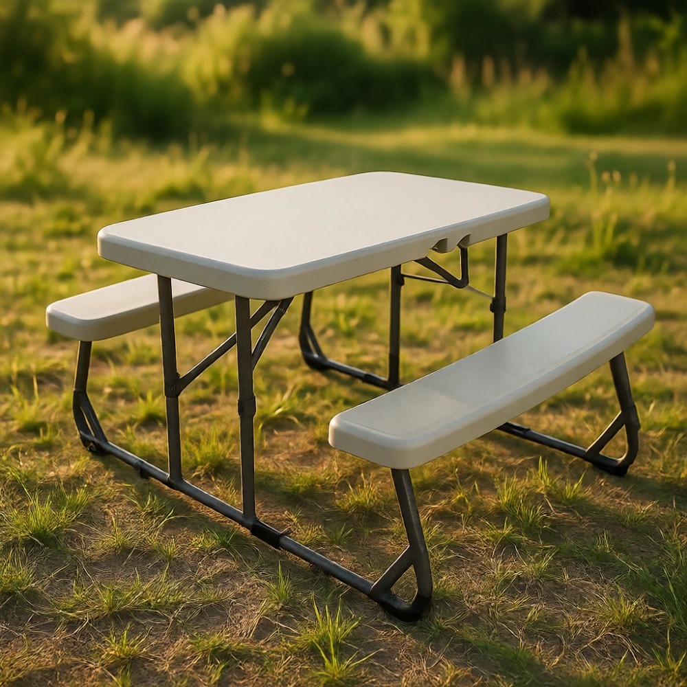 Compact Kids Folding Picnic Ta - Kids Outdoor Dining Table avis et prix