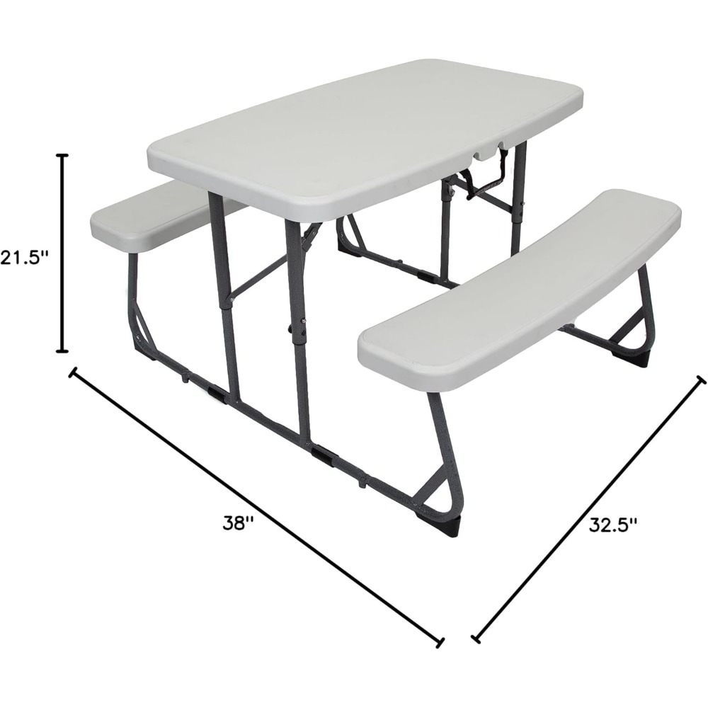 Compact Kids Folding Picnic Ta - Kids Outdoor Dining Table avis et prix