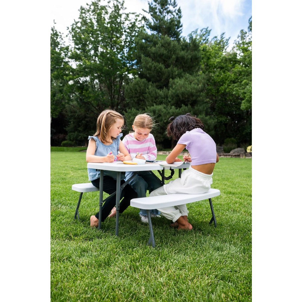 Compact Kids Folding Picnic Ta - Kids Outdoor Dining Table avis et prix