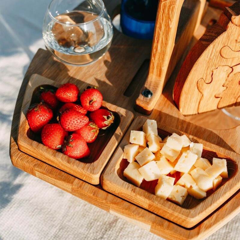 Wooden Folding Picnic Table Wi - Kids Outdoor Wooden Table avis et prix