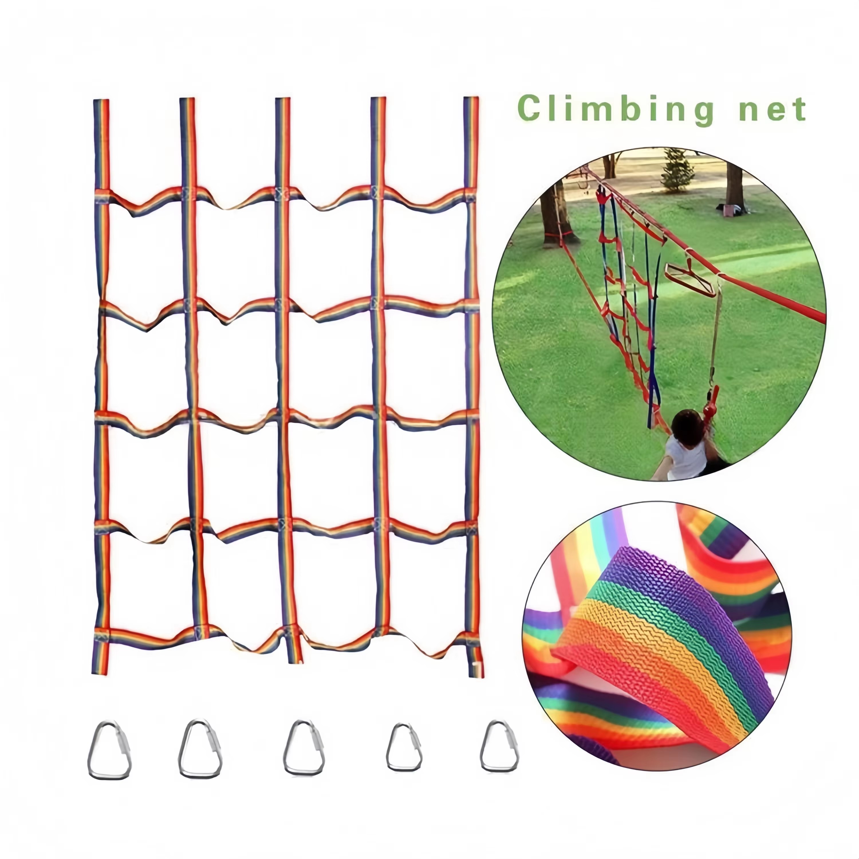 Outdoor Colored Ribbon Climbin - Kids Outdoor Swing avis et prix