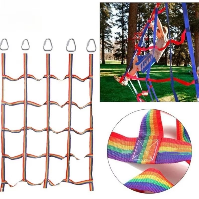 Outdoor Colored Ribbon Climbin - Kids Outdoor Swing avis et prix