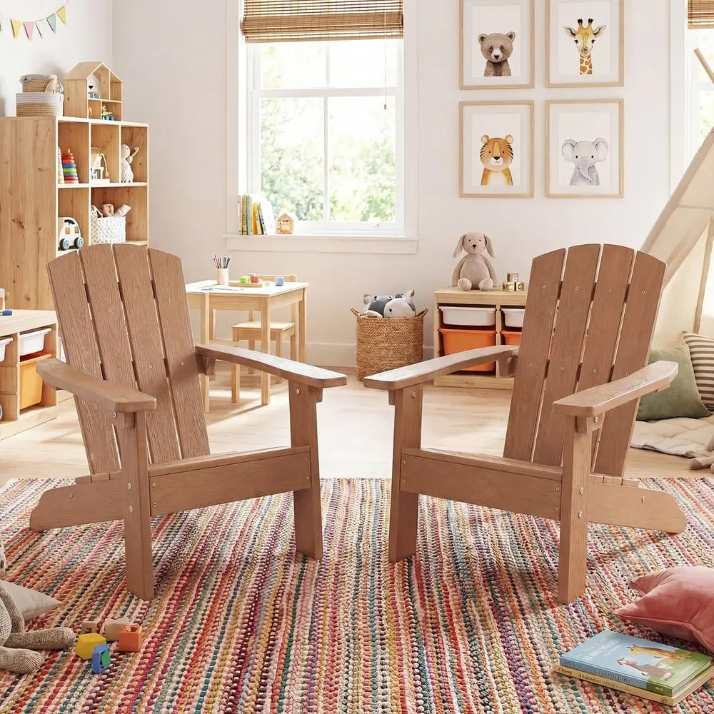Kids Adirondack Chair, AllWeat - Kids Outdoor Lawn Chair avis et prix