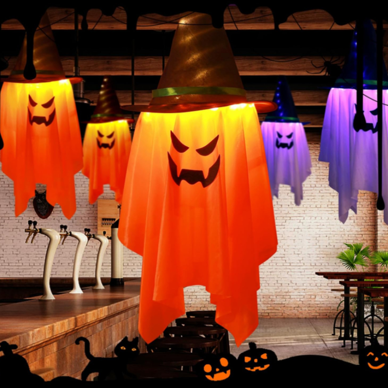 1-2PCS Halloween Glowing Pumpk - Kids Outdoor House Accessories avis et prix
