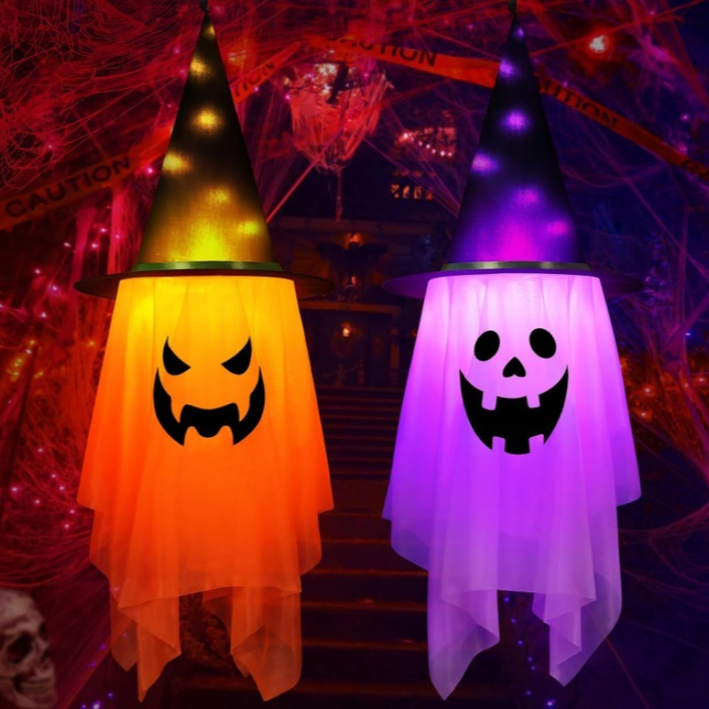 1-2PCS Halloween Glowing Pumpk - Kids Outdoor House Accessories avis et prix