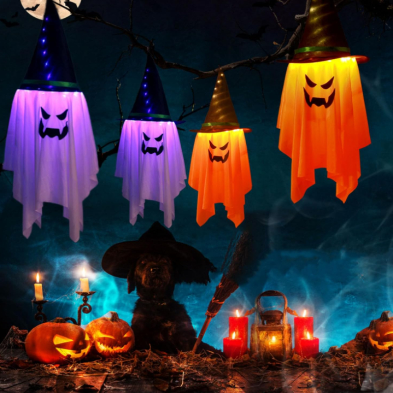 1-2PCS Halloween Glowing Pumpk - Kids Outdoor House Accessories avis et prix