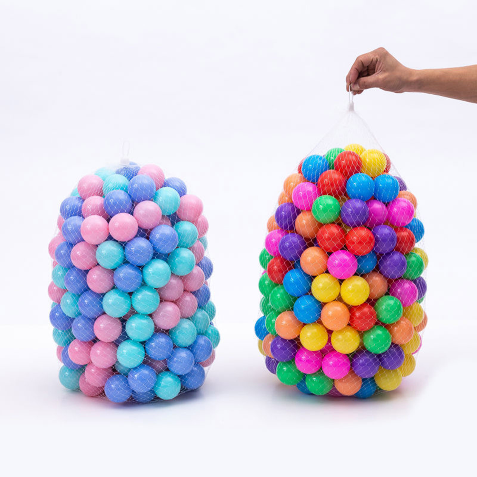 100PCS 55MM Baby Plastic Balls - Kids Outdoor House Accessories avis et prix