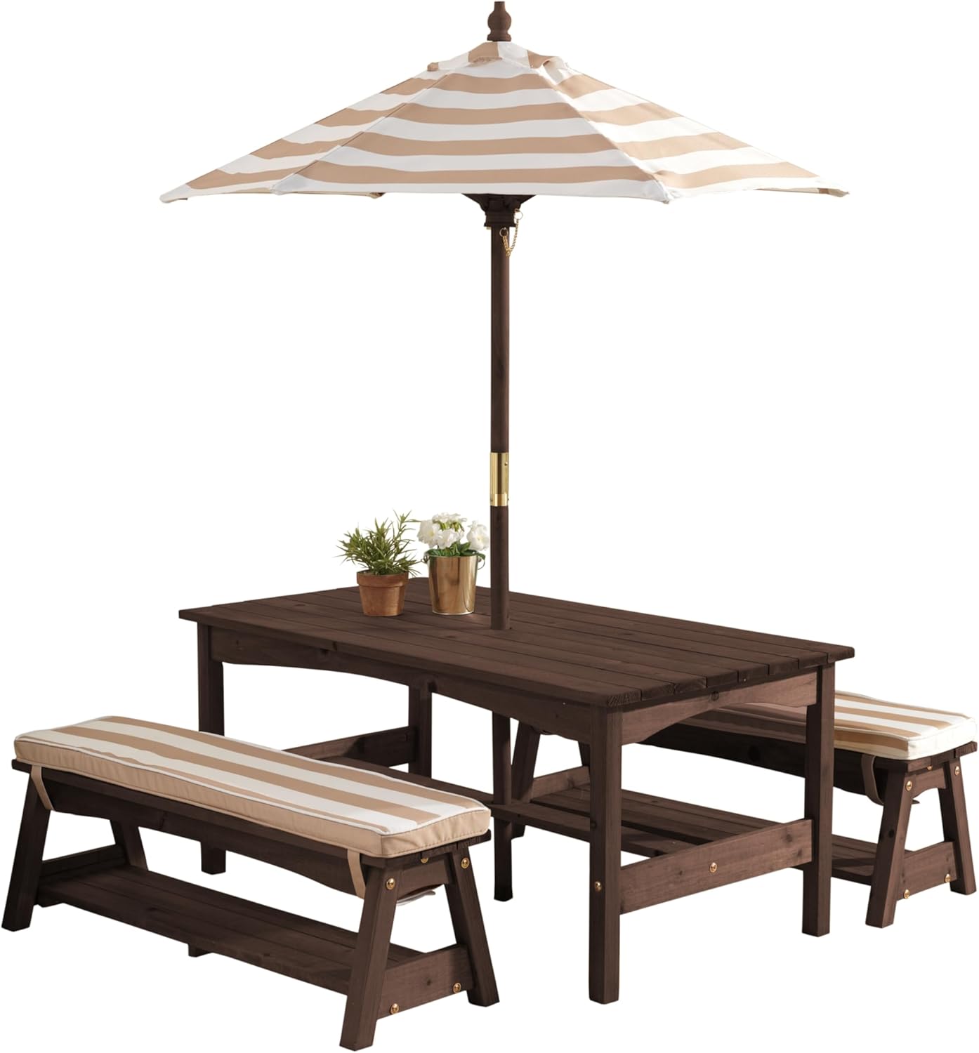 Outdoor Wooden Table & Bench S - Kids Outdoor Wooden Table avis et prix