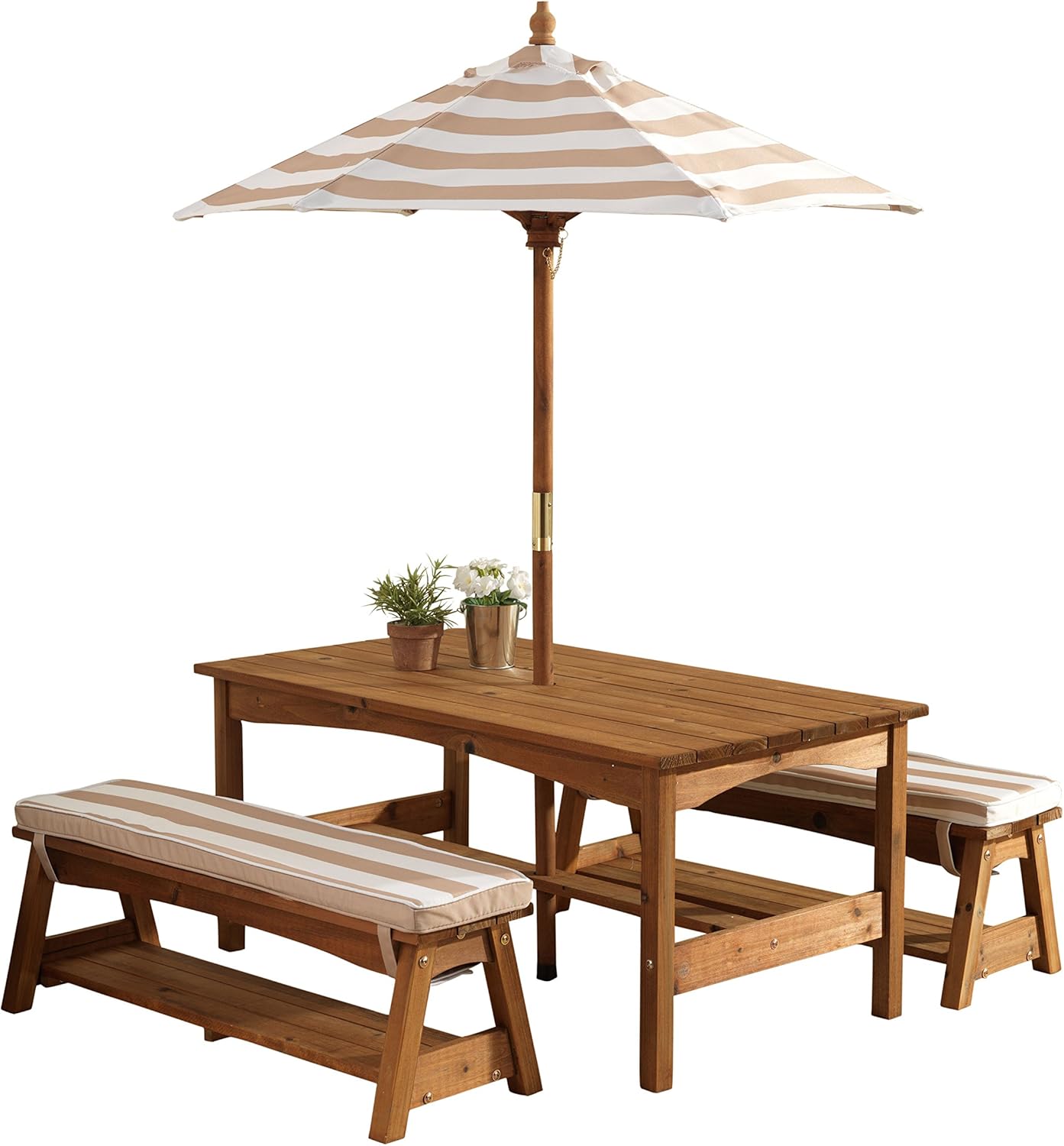 Outdoor Wooden Table & Bench S - Kids Outdoor Wooden Table avis et prix