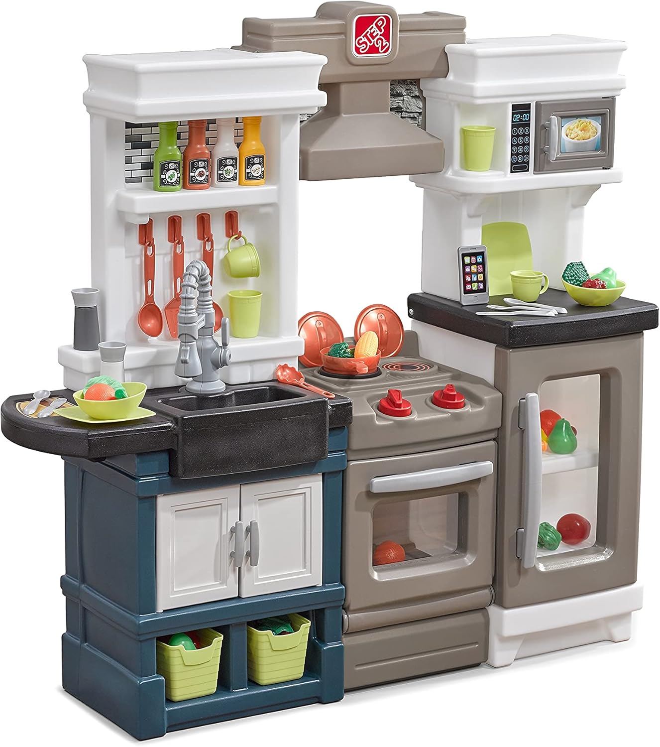Modern Metro Kids Kitchen Play - Kids Outdoor Kitchen Set avis et prix