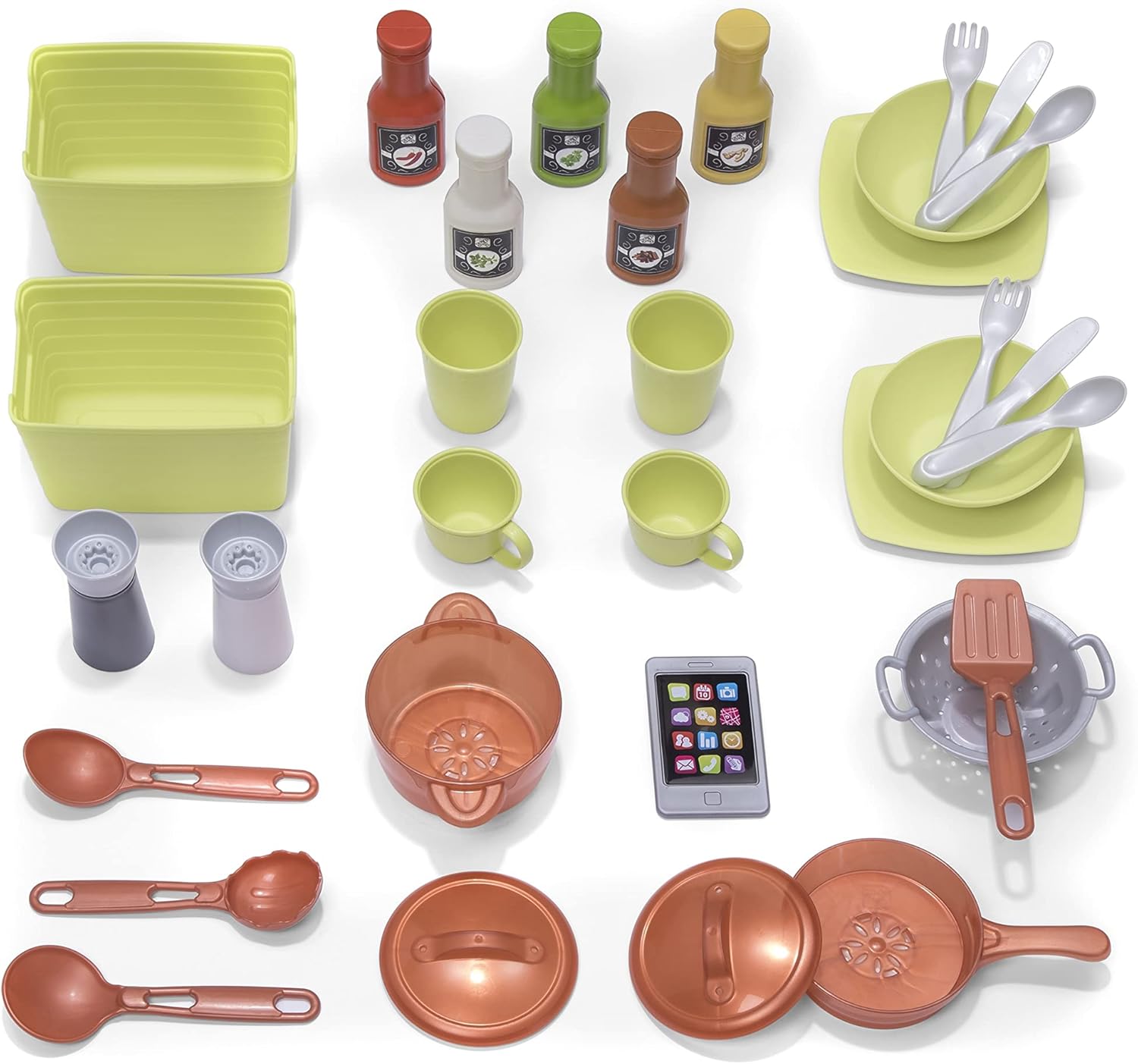 Modern Metro Kids Kitchen Play - Kids Outdoor Kitchen Set avis et prix