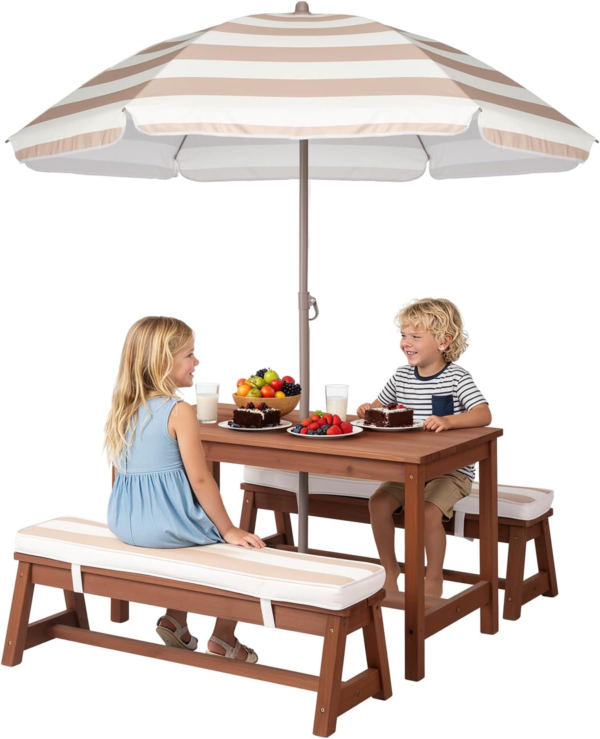 Kids Picnic Table Outdoor Wood - Kids Outdoor Wooden Table avis et prix
