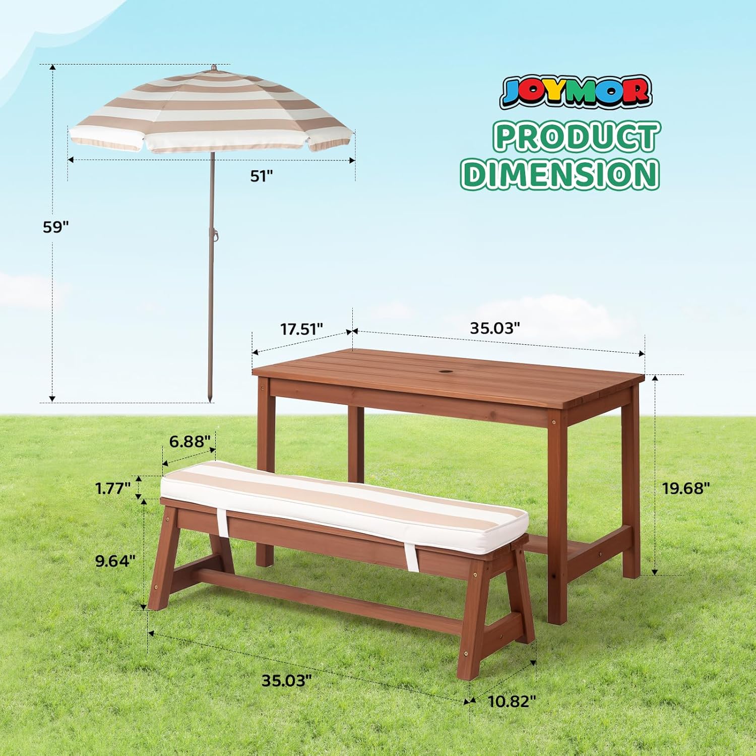 Kids Picnic Table Outdoor Wood - Kids Outdoor Wooden Table avis et prix